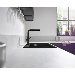 TALIS M54 270 MED UDTRÆK KØKKENARMATUR MAT SORT>Hansgrohe Sale