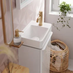 TECTURIS S80 COOLSTART HÅNDVASKARMATUR 1-GREB BØRSTET BRONZE>Hansgrohe Outlet