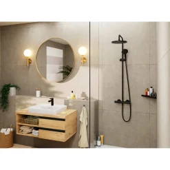 VERNIS 240 1JET ECOSMART BRUSESYSTEM MAT SORT>Hansgrohe Online