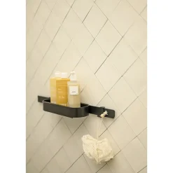 WALLSTORIS TILBEHØR TIL BRUSER MAT SORT>Hansgrohe Online