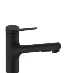 ZESIS M33 150, 2-JET KØKKENARMATUR MAT SORT>Hansgrohe Online
