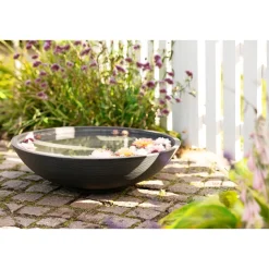 HAVETILBEHØR SPEJLBASSIN PLAST ANTRACIT 60X60X16,5CM>Havetilbehør Discount