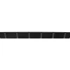 FLEX KNAGERÆKKE SORT EG 6 KN 60X5,5X2 CM>Home>it Hot