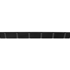 FLEX KNAGERÆKKE SORT EG 6 KN 60X5,5X2 CM>Home>it Hot