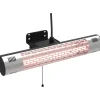 Terrassevarmere ^ Hortus 211-358 TERRASSEVARMER SORT 1500 W