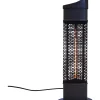 Terrassevarmere ^ Hortus 211-402 TERRASSEVARMER SORT 1200 W