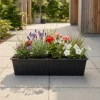 AGRO 208-400 ALTANKASSE PLAST ANTRACITGRÅ L60 CM>Hortus Online