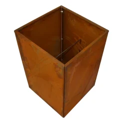 210-903 MED BUND HØJBED RUST PATINA 60 X 40 X 40 CM>Hortus Discount