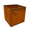 210-901 MED BUND HØJBED RUST PATINA 40 X 40 X 40 CM>Hortus Best