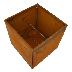 210-901 MED BUND HØJBED RUST PATINA 40 X 40 X 40 CM>Hortus Best