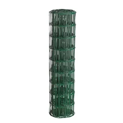 PVC FRI TRÅDHEGN GRØN PLASTBELAGT 1.10 X 20 M>Hortus