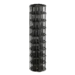 PVC FRI TRÅDHEGN SORT PLASTBELAGT 0.90 X 20 M>Hortus