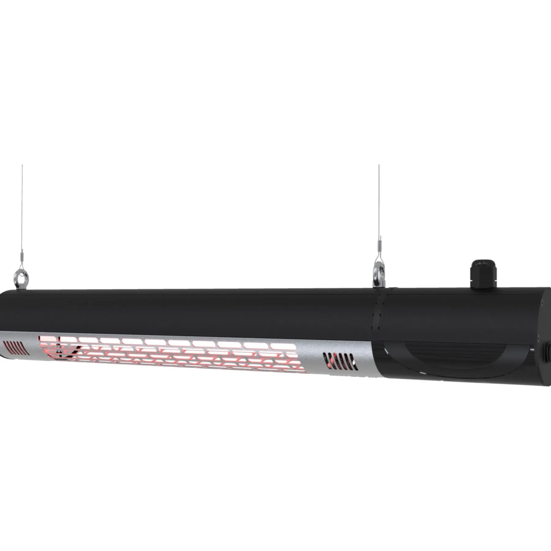 211-357 TERRASSEVARMER SORT 1500 W>Hortus New
