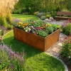 210-900 UDEN BUND HØJBED RUST PATINA 40 X 120 X 80 CM>Hortus Hot