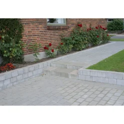 BONDESTEN KANTBLOK 14 X 14 X 21 CM GRÅ>IBF Hot