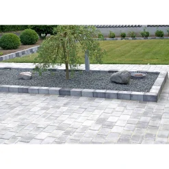 Belægningssten ^ IBF BONDESTEN NORMALSTEN BELÆGNINGSSTEN 5 X 14 X 21 CM GRÅMIX