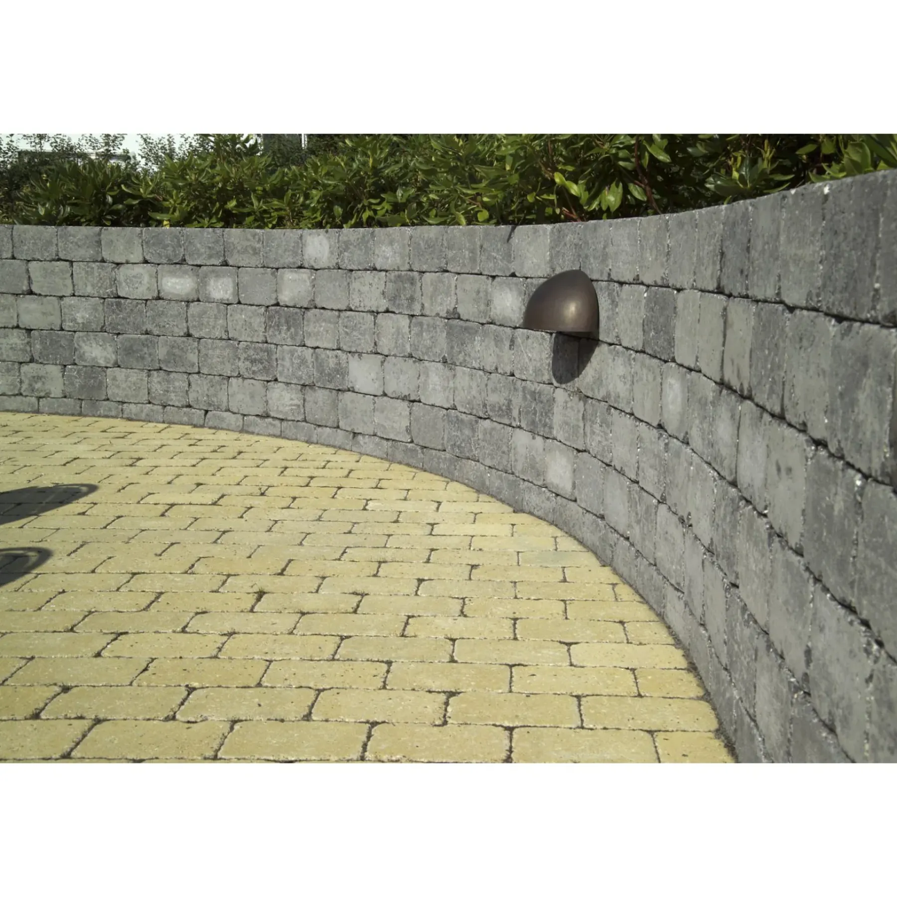Belægningssten ^ IBF HOLMEGAARDSTEN KANTBLOK 14 X 14 X 21 CM SORT/ANTRACIT