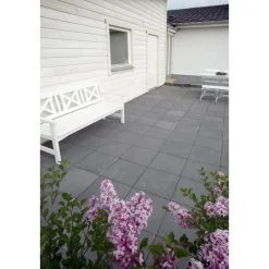 MODUL 40 HAVEFLISE 5 X 40 X 40 CM SORT/ANTRACIT>IBF Online