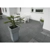Havefliser ^ IBF MODUL 30 HAVEFLISE 8 X 30 X 30 CM SORT/ANTRACIT