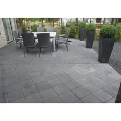 MODUL 40 HAVEFLISE 8 X 40 X 40 CM SORT/ANTRACIT>IBF New