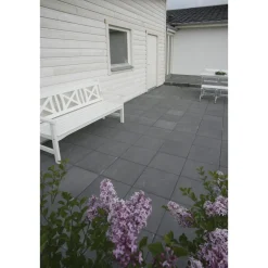 MODUL 40 HAVEFLISE 8 X 40 X 40 CM SORT/ANTRACIT>IBF New