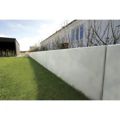 Støttemure ^ IBF PARKLINE L-ELEMENT STØTTEMUR 10 X 45 X 200 CM GRÅ