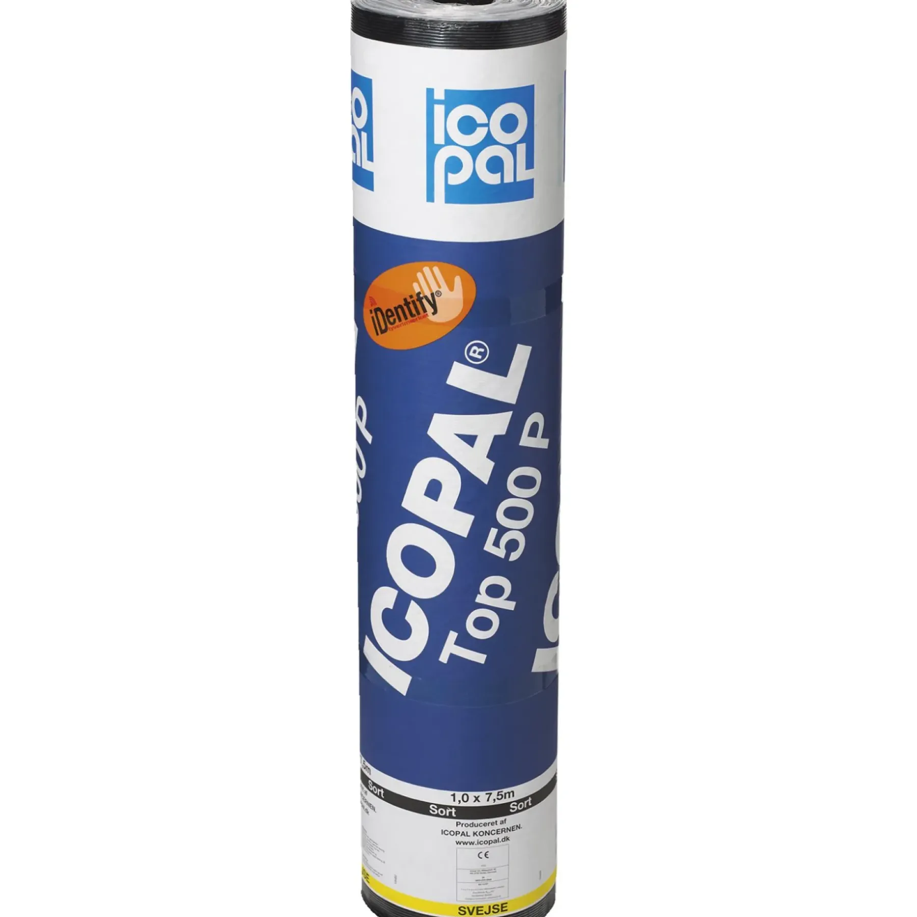 TOP 500 P TAGPAP 1 X 7.50 M SORT>Icopal Outlet