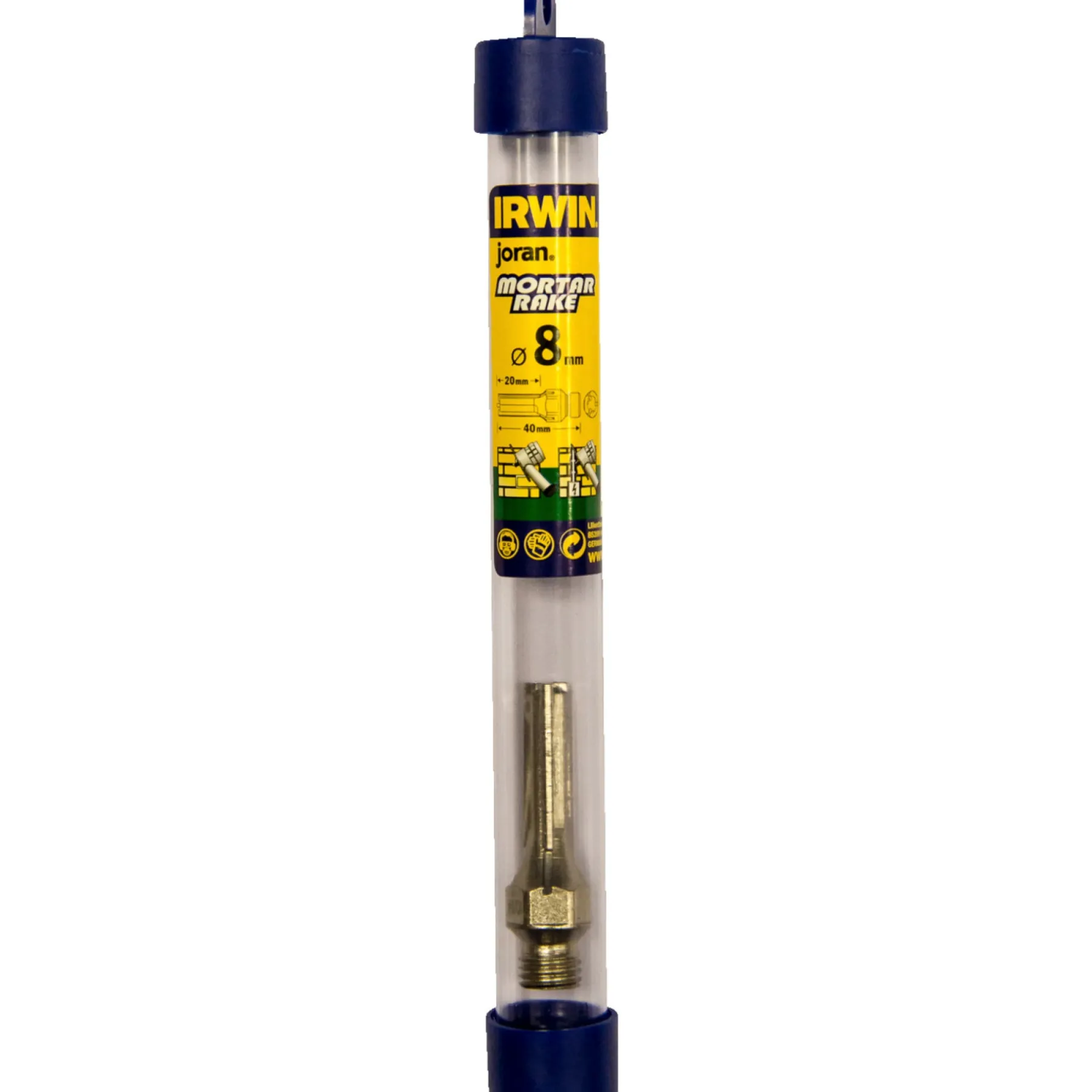 Tilbehør Elværktøj ^ Irwin 3 SKÆR FUGEFRÆSER 8X40 MM 2 STK