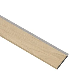 Akustikpanel ^ I-Wood AFSLUTNINGSLISTE EG, HVID OLIE 17 X 92 X 2400 MM
