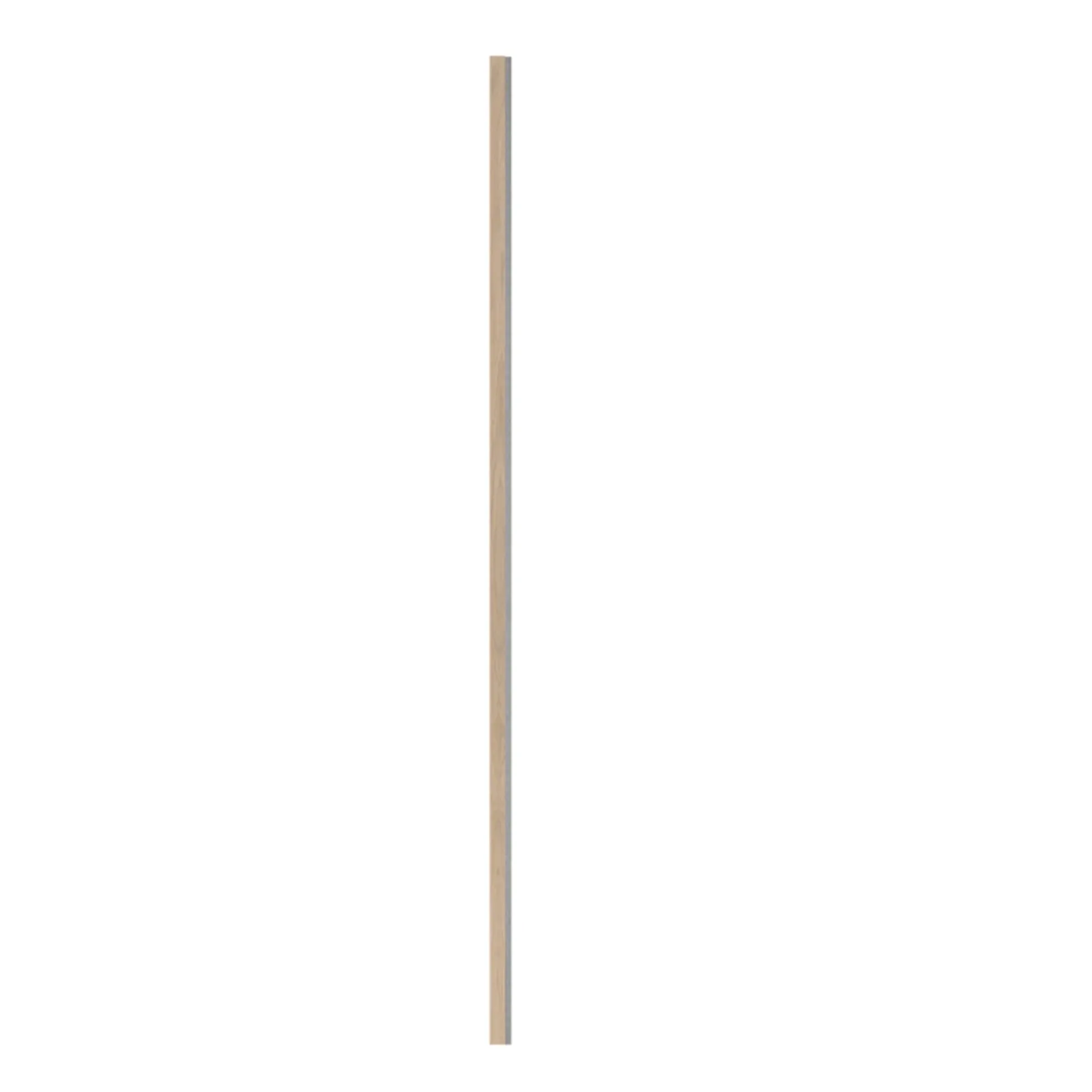 Akustikpanel ^ I-Wood AFSLUTNINGSLISTE EG, HVID OLIE 16 X 42 X 2400 MM