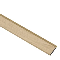 Akustikpanel ^ I-Wood AFSLUTNINGSLISTE EG, HVID OLIE 17 X 67 X 2400 MM