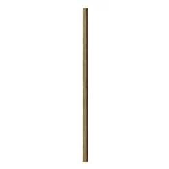Akustikpanel ^ I-Wood AFSLUTNINGSLISTE EG, MØRKEBRUN OLIE 17 X 67 X 2400 MM