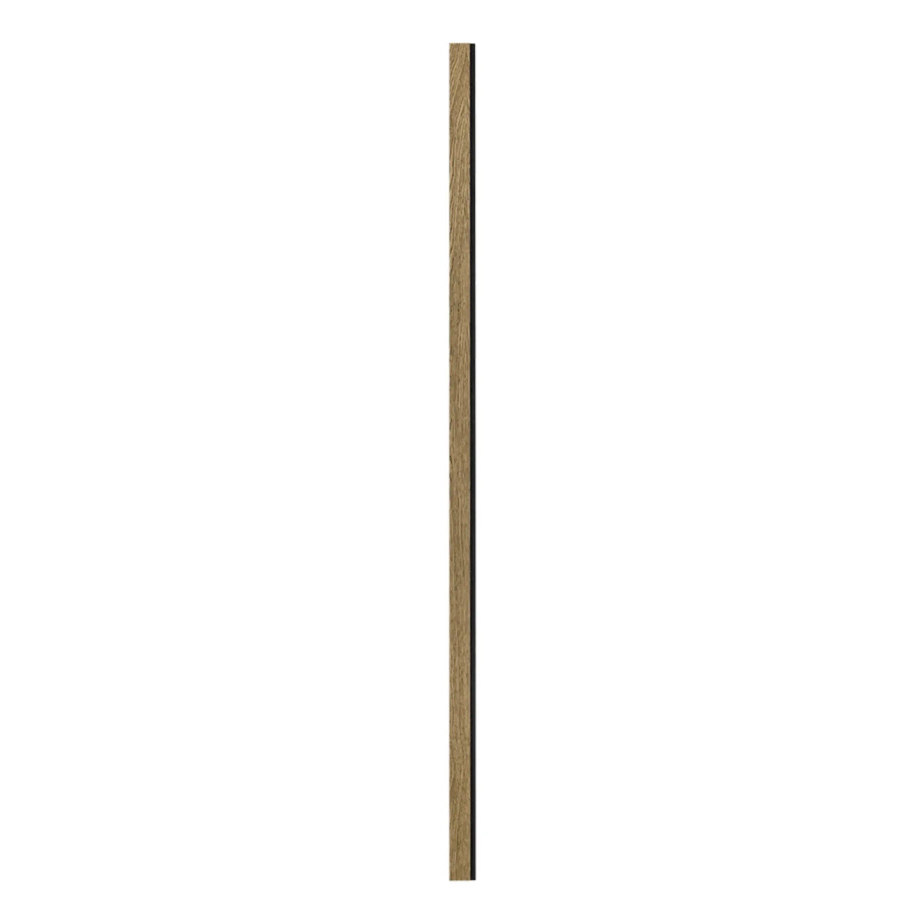 Akustikpanel ^ I-Wood AFSLUTNINGSLISTE EG, MØRKEBRUN OLIE 17 X 67 X 2400 MM