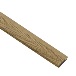 Akustikpanel ^ I-Wood AFSLUTNINGSLISTE EG, MØRKEBRUN OLIE 17 X 42 X 2400 MM
