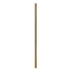 Akustikpanel ^ I-Wood AFSLUTNINGSLISTE EG, MØRKEBRUN OLIE 16 X 67 X 2400 MM