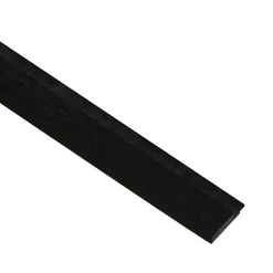 Akustikpanel ^ I-Wood AFSLUTNINGSLISTE EG SORTMALET 17 X 42 X 2400 MM