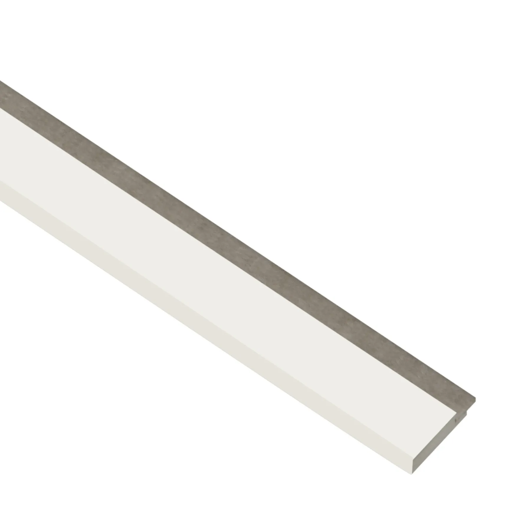 AFSLUTNINGSLISTE HVID 16 X 42 X 2400 MM>I-Wood Outlet