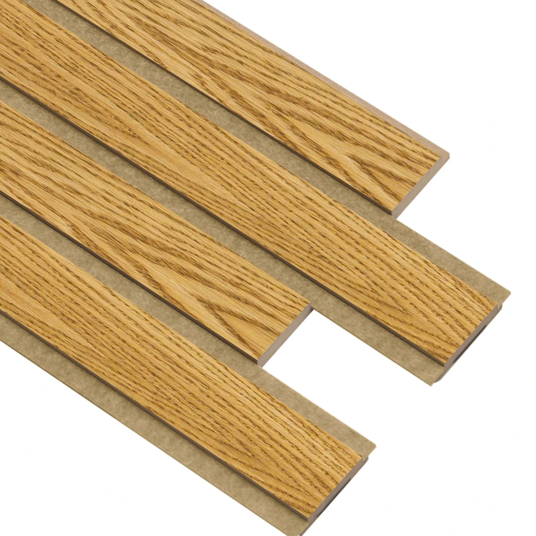 Akustikpanel ^ I-Wood AKUSTIKPANEL EG BRUN OLIE 16 X 300 X 2400 MM