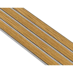 Akustikpanel ^ I-Wood AKUSTIKPANEL EG BRUN OLIE 17 X 300 X 2400 MM