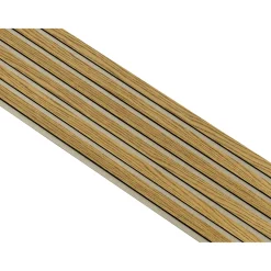 Akustikpanel ^ I-Wood AKUSTIKPANEL EG BRUN OLIE 17 X 300 X 2400 MM