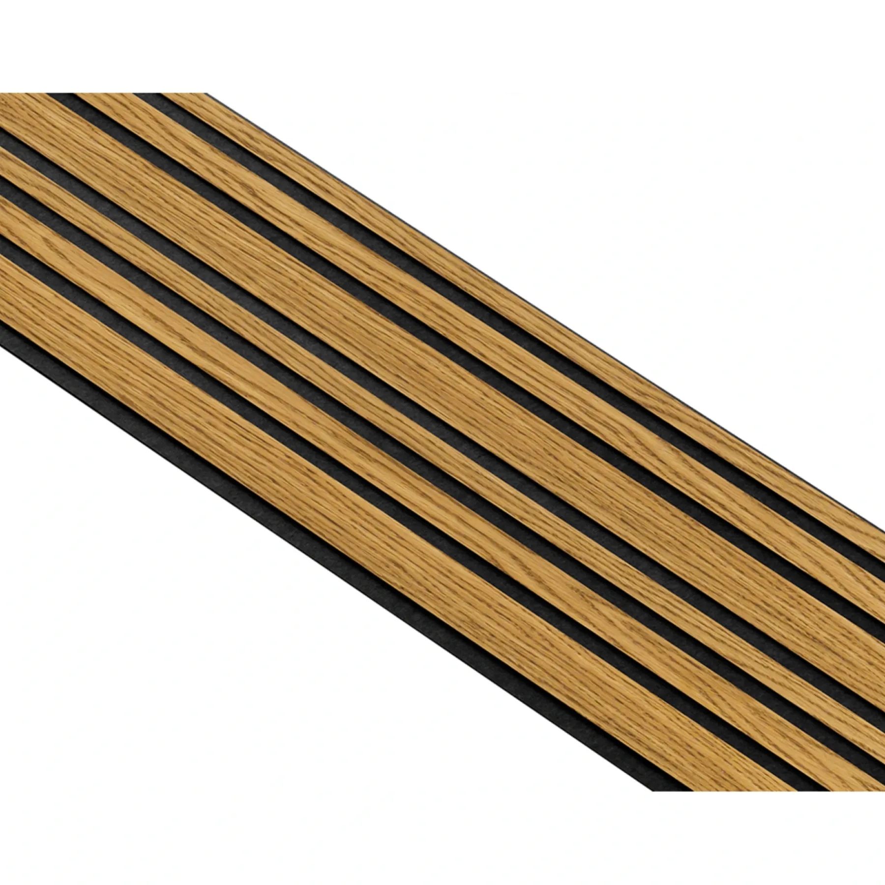 Akustikpanel ^ I-Wood AKUSTIKPANEL EG BRUN OLIE 17 X 300 X 2400 MM