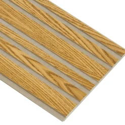 Akustikpanel ^ I-Wood AKUSTIKPANEL EG BRUN OLIE 16 X 300 X 2400 MM