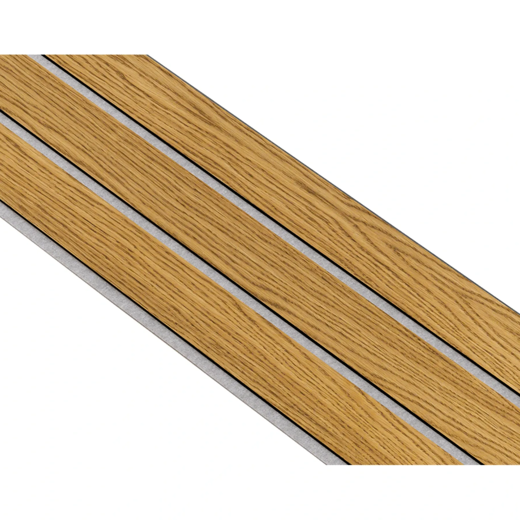 Akustikpanel ^ I-Wood AKUSTIKPANEL EG BRUN OLIE 17 X 300 X 2400 MM