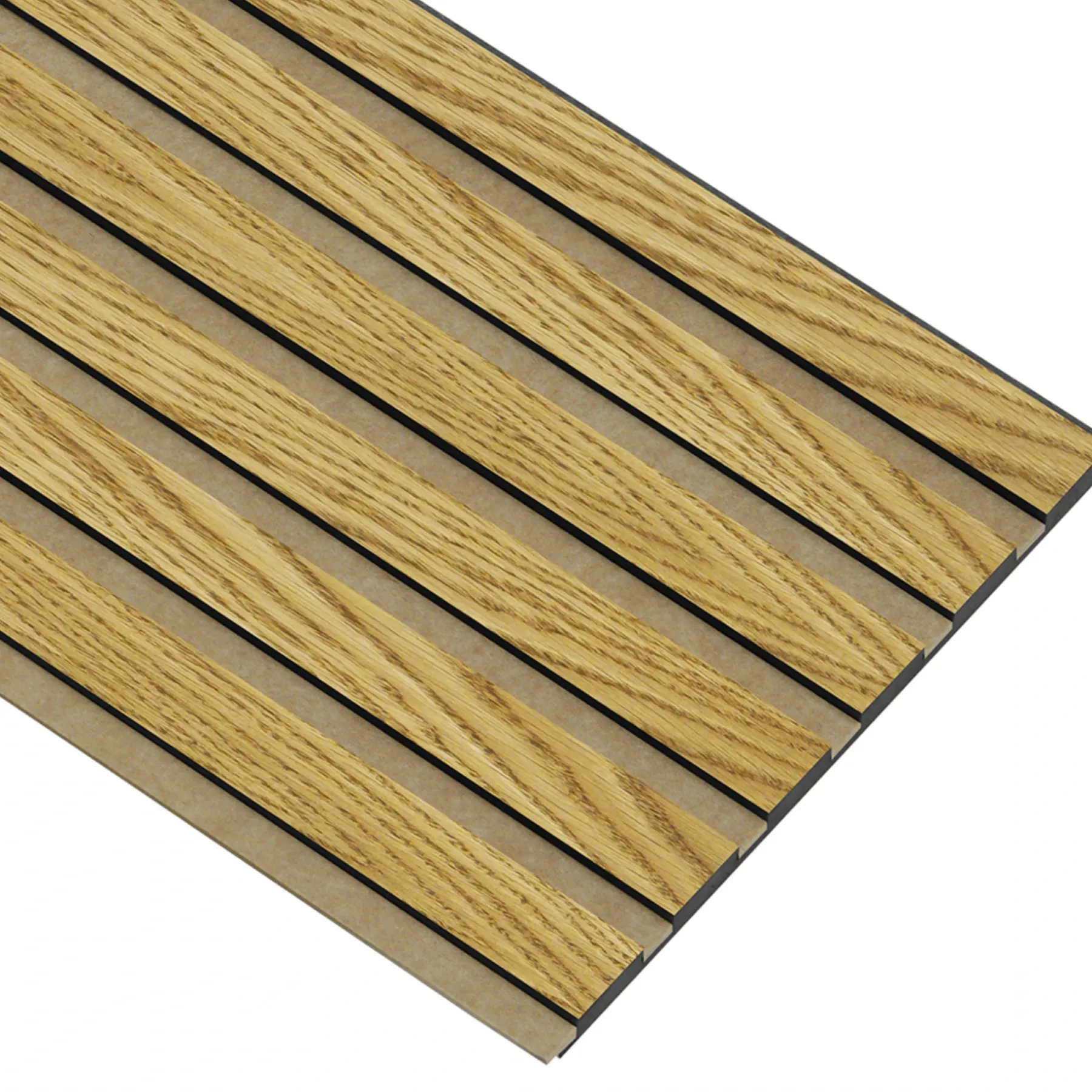 AKUSTIKPANEL EG BRUN OLIE 17 X 300 X 2400 MM>I-Wood Online