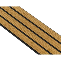 Akustikpanel ^ I-Wood AKUSTIKPANEL EG BRUN OLIE 17 X 300 X 2400 MM