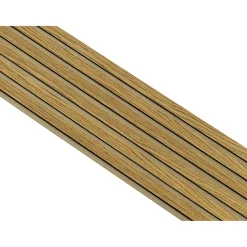 Akustikpanel ^ I-Wood AKUSTIKPANEL EG BRUN OLIE 17 X 300 X 2400 MM
