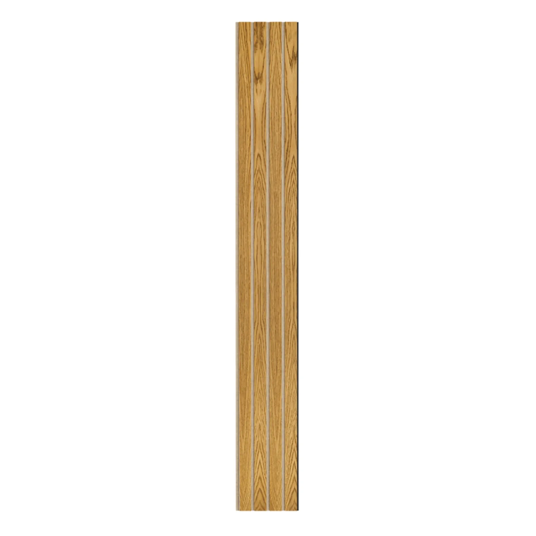 Akustikpanel ^ I-Wood AKUSTIKPANEL EG BRUN OLIE 17 X 300 X 2400 MM