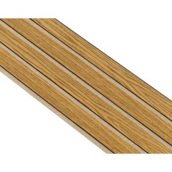 Akustikpanel ^ I-Wood AKUSTIKPANEL EG BRUN OLIE 17 X 300 X 2400 MM