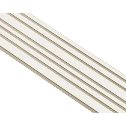 Akustikpanel ^ I-Wood AKUSTIKPANEL EG HVIDMALET 16 X 300 X 2400 MM