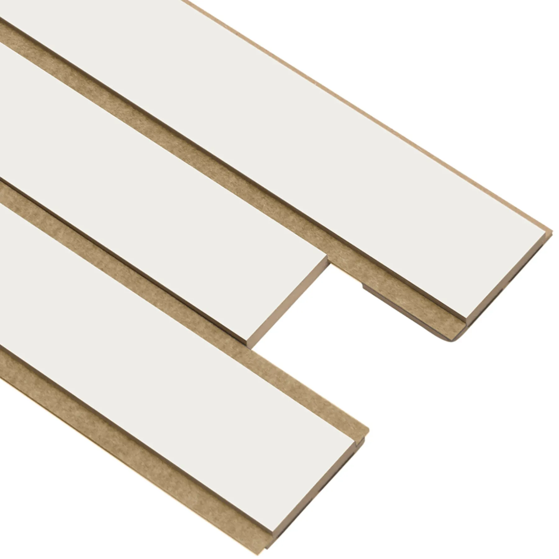 Akustikpanel ^ I-Wood AKUSTIKPANEL EG HVIDMALET 16 X 300 X 2400 MM